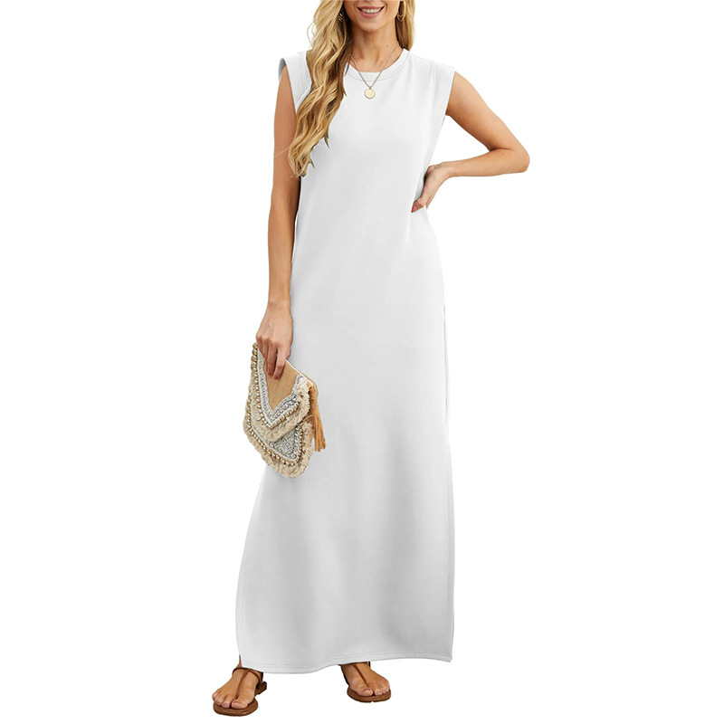 2024 Amazon Hot Selling Women's Summer Casual Loose Long Dress