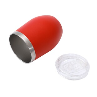 New 304 stainless steel 120z mini plastic-sprayed eggshell cup portable car thermos cup business gift cup wholesale