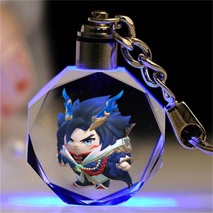 Dragon Soul Party Pendant Men's God of War Luminous Schoolbag Pendant Toy Doll Keychain Girl's Egg Day