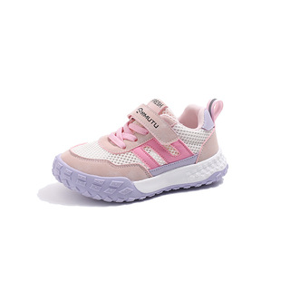 Children's library rabbit boys breathable sneakers 2024 summer new fried street running children's shoes girls fashion net shoes