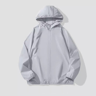 Shake the sound fast hand a generation of ice silk sunscreen men's summer lovers charge clothing American hooded trench coat thin