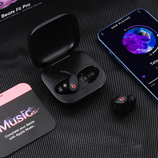 Настоящая беспроводная Bluetooth-гарнитура Beats Fit Pro с шумоподавлением, подходящая для занятий спортом на открытом воздухе Bluetooth-гарнитурами