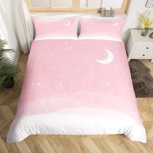 Highland cattle three-piece quilt cover 3D digital printing bedding suit single-sided pattern bed cover Amazon wholesale