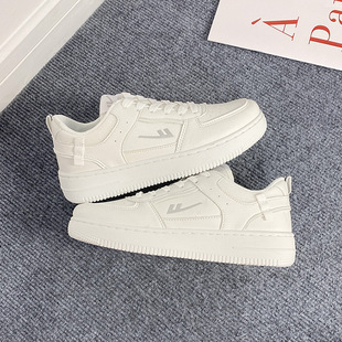 Huili Women's Shoes White Shoes Women's Spring and Autumn New Couple's All-match Board Shoes Ins Trendy Fashion Casual Shoes