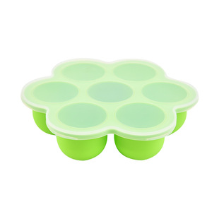 7 hole silicone popsicle mold silicone food supplement box DIY homemade ice cream mold ice cream popsicle mold ice box