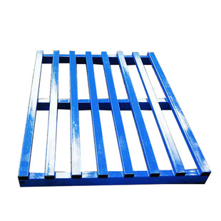 Rounded Corner Metal Forklift Tray Metal Steel Tray Warehouse Storage Flow Iron Pallet Pallet Iron Pallet Double-sided Fork