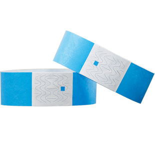 Disposable Bracelet Playground Synthetic Paper Bracelet DuPont Paper Wrist Strap Children's Amusement Park Bracelet