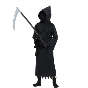 Halloween Children Adult Death Dress Costume Horror Ghost Ghost Dress Sickle Death Role Playing Dress