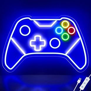 Внешняя торговля выделенная неоновая светодиодная игровая ручка баскетбольная стена E-Sports Room Креативный макет украшения фонарь