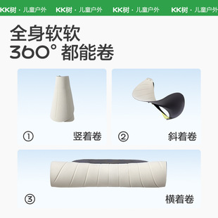 KK Tree Original Yarn Children's Sunscreen Hat Baby Empty Top Boys and Girls Baseball Sunshade Hat Beach Big Brim Summer