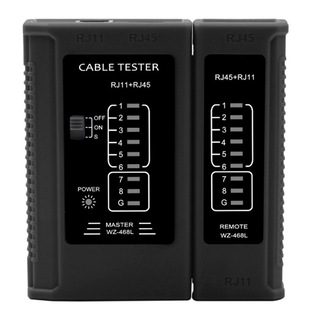 JW-468A multi-purpose network tester 8P6P network cable telephone line-to-line RJ45 RJ11 tester bare metal