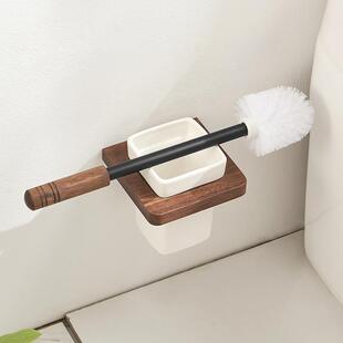 Bathroom Toilet Brush Household No Dead Angle Toilet Brush suit Wall-mounted Toilet Storage Rack Light Luxury