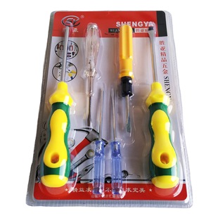 6 screwdriver suit department store wholesale dual-purpose screwdriver 6 screwdriver combination