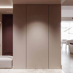 Extremely Narrow Frameless Door, Invisible Bedroom Door, Living Room Background Wall, Hidden Door, Top Room Door, Concealed Door Set Door Manufacturer