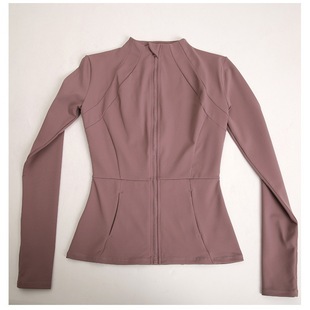 Yoga Jacket 2023 New Self-retaining Naked Comfortable Fitness Women's Yoga Suit Long Sleeve Fitness Jacket
