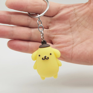 New Cartoon KT cat melody cool penguin keychain bag pendant Yugui dog coolomi gift wholesale