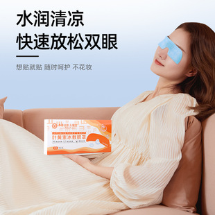 Hong Kong Centenary Pharmacy Lutein Ice Compress Eye Mask Cooling Eye Moisturizing Patch Moxibustion Eye Soothing Patch Eye Fatigue Patch Wholesale