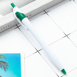 Factory wholesale plastic push ball pen can be printed logo small gourd javelin advertising pen thin rod promotional gift pen