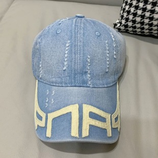 Cross-border Explosions Big Head Baseball Cap Sunshade Sun Protection Face Showing Small Letter Hat Cowgirl Deep Top Cap New