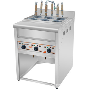 HX-6D six-head vertical noodle cooker 6-head spicy hot machine hot powder stove electric noodle cooker