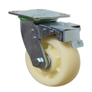 Wholesale Thick Heavy Duty Nylon 4inch 5inch 6inch 8inch Universal Wheel Directional Wheel Brake Caster 6cm Bracket