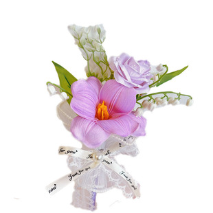 Teacher's Day Gift Tulip Flower Blossom Pen New Creative Sign Pen School Season Send Teacher Handmade Ballpoint Pen