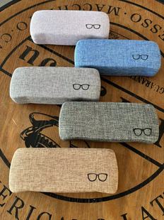 Fashion new sunglasses box myopia presbyopic glasses box glasses bag flat glasses box sunglasses box