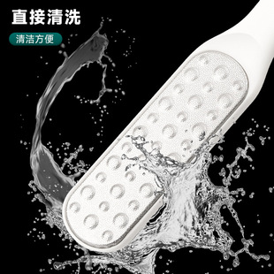 Foot Grinder to Remove Dead Skin Calluses Corneous Foot Rubbing Board Stone Scraping Foot Skin Foot Board File Home God Double-Sided Foot Skin Grinding File