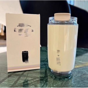 Smaeg Tumbler Light Luxury Stainless Steel High-Value Insulated Tumbler Portable Car Coffee Cup Cold