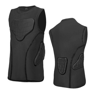 Cross-border Children's Basketball Anti-collision Tight Top Rugby Football Training Clothing Riding Anti-fall Baseball Sports Protector