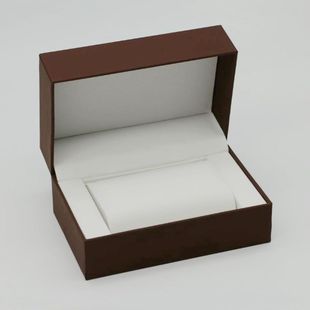 Watch box wholesale fashion PU leather watch jewelry set box pair watch couple packaging box flip watch storage box