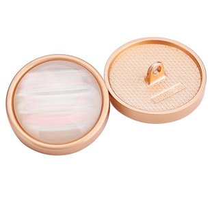 High-end Cat's Eye Metal Buckle Small Fragrance Coat Top Jacket Sweater Round All-match Decorative Knitted Sweater Button Accessories