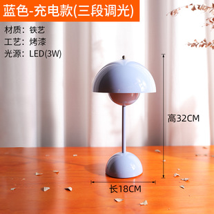 Nordic Danish designer bedroom bedside lamp table lamp modern minimalist decorative study personalized creative hotel table lamp