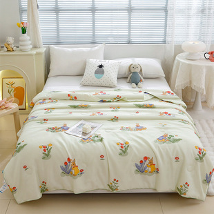Summer Cool Quilt Light Quilt Summer Air-conditioning Quilt Students Spring and Autumn Thin Air-conditioning Quilt Summer Cool Quilt Four Seasons Universal