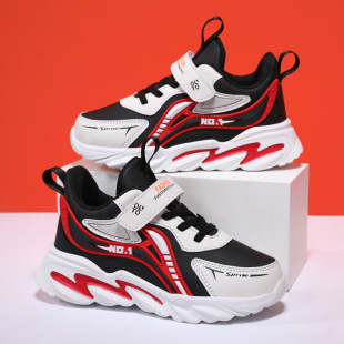Boys Shoes sneaker 2025 Summer New Style Middle and Large Boys Students Casual Running Shoes Anti-slip Mesh Breathable