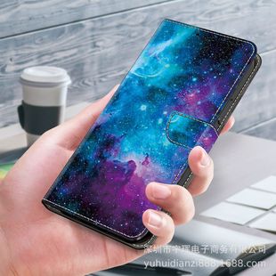 New Applicable Red Rice A3 Crystal Material Mobile Phone Leather Case NOTE13 PRO Flip Card Wallet Protective Case