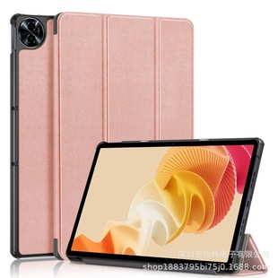 Applicable to Realme Pad 2 11.5-inch tablet protective case real me tablet 2 tri-fold drop-resistant magnetic leather case