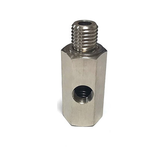 Производитель модифицировал автозапчасти 1/8NPT гидравлической муфты адаптер тройник турбокомпрессор для смены диаметра резьбы