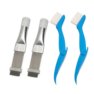 WM fin comb air conditioner stainless steel brush fin comb condenser cleaning brush radiator cleaning dust removal tool