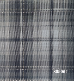 Blue black polyester yarn-dyed plaid fabric Black gray autumn and winter skirt plaid fashion Japanese and Korean style JK cloth