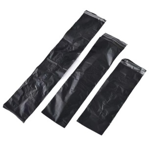 Cross-border e-commerce ultra-light express bag transparent packing bag new material black long strip International Express clothing packaging bag