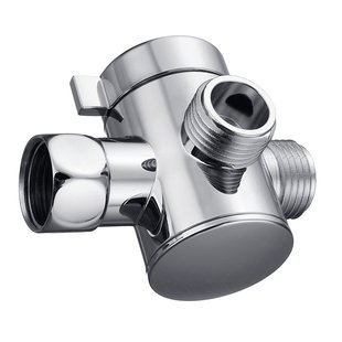 Three-way water wall seat shower fixed seat Lotus arm adapter shower rod connector socket shower connector