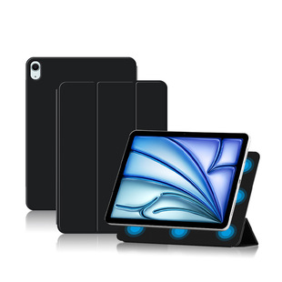 New 2024 Case for iPad Air11 Protective Case Apple Tablet 11-inch Magnetic Trifold Leather Case