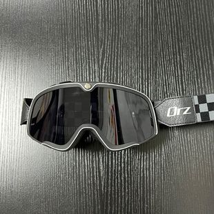 Orz retro goggles motorcycle glasses Harley retro windproof sand goggles motorcycle off-road riding 3/4 helmet