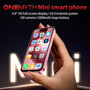 M16 PRO cross-border hot selling smart mini mobile phone 4.0 inch screen dual card ultra-thin quad-core standby machine foreign language