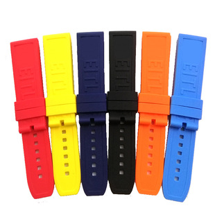 Substitute Centennial Spirit Silicone Strap Avengers Blackbird Scout Yellow Wolf Super Ocean 22mm Rubber Strap