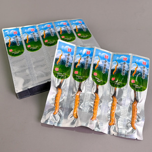 Фабрика свежего Cordyceps sinensis вакуумная пятерка независимая упаковочная сумка с лапшой Инь и Ян