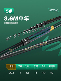 Japan Imported New Arata Fishing Rod Carbon Far-throw Sliding Rod Large Guide Ring Arata Fishing Rod Dixuan