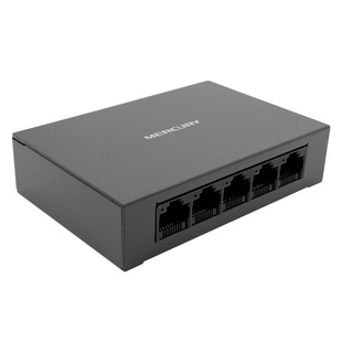 MERCURY MERCURY SG105D monitoring 5-Port full gigabit Ethernet network cable splitter iron shell TP switch