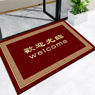 Factory Design welcome to door mat LOGO printing foot mat elevator store name welcome mat week advertising floor mat